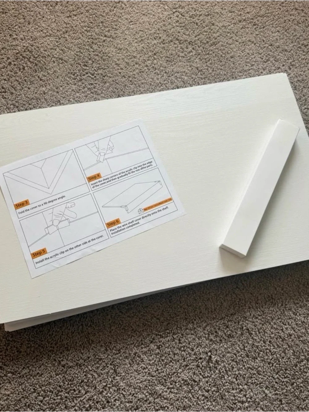 4 Wire Rack Covers - 12”x24”